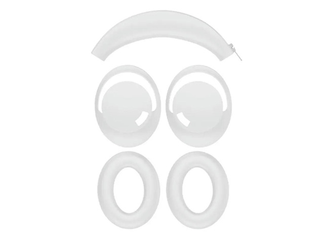 Ear Pads+Head Set For 1MORE Sonoflow HC905 HQ51 HQ30 Headset Silicone Protective Case Earmuff Head Repair Part C