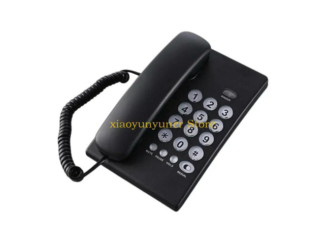 Corded Landline Phone Big Button Landline Phones Fixed Telephone for Office Home Hotel Bathroom Emegency Telephone