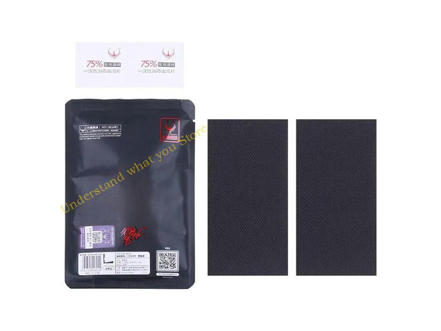 2Pcs/pack Anti-slip Mouse Tape Games DIY 14x7cm Mouse Skates Side Stickers Sweat Resistant Pads