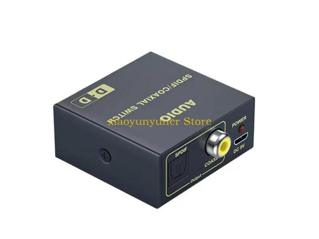 High Efficiency Digital Sound Converters Optical/Coaxial Converters
