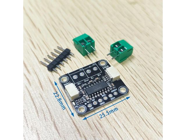NAU7802 24 Bit ADC 24 Bit ADC Module STEMMA QT/Qwiic Data Conversion Pressure