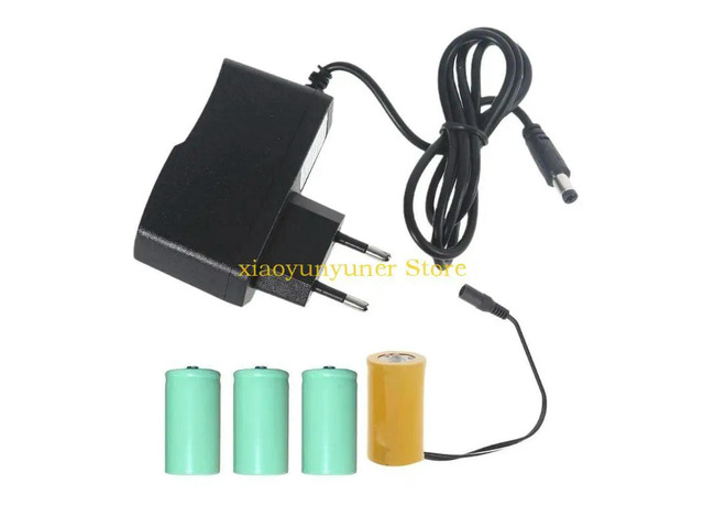 AC100-240 to 6V1A LR20 D Eliminators Replacing 4pcs 1.5V LR20D Batteries