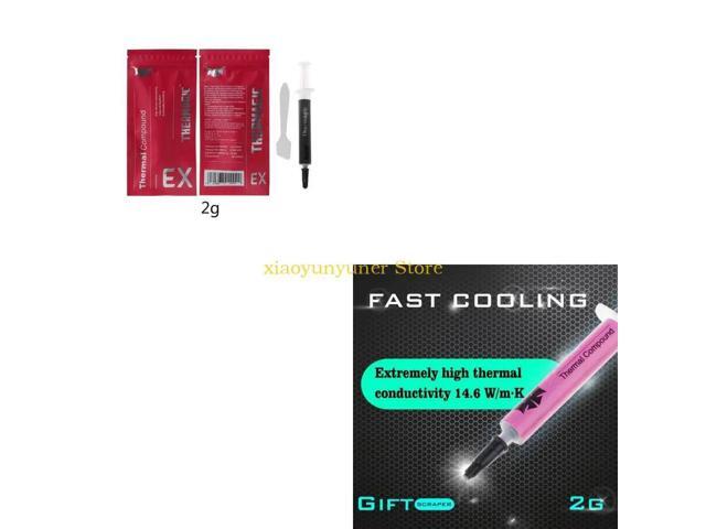 2g ZF-EX 14.6W/for m k Processor CPU GPU Cooler Cooling Fan Thermal Paste Thermal Grease Compound Heatsink Plaster Paste