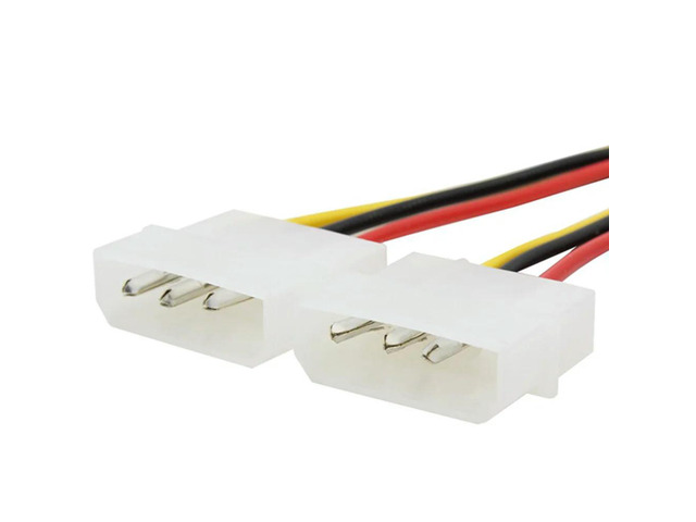 10PCS Molex 4 Pin To PCI-E PCI Express 6 Pin Power Converter Adapter Cable Connector Power Supply Cable