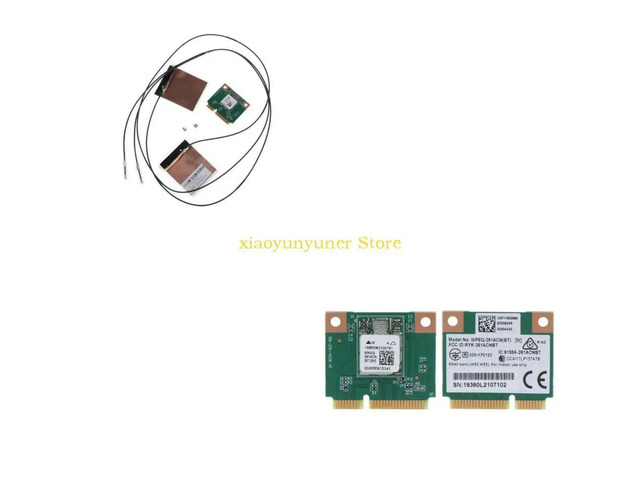 1200Mbps QCA6174 Mini PCIe Card DualBand NetworkCard 802.11abgn BT-Compatible 4.1 Card Antenna