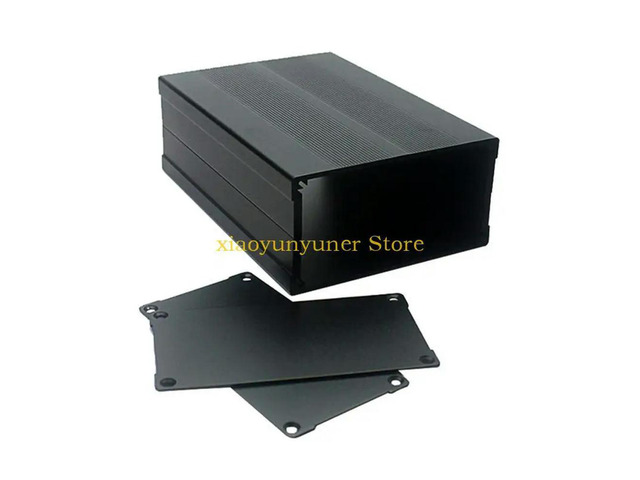 Extruded Project Enclosure l Waterproof Electric Box Aluminum Power Amplifier Chassis 5.91x4.13x2.17in(LxWxH)
