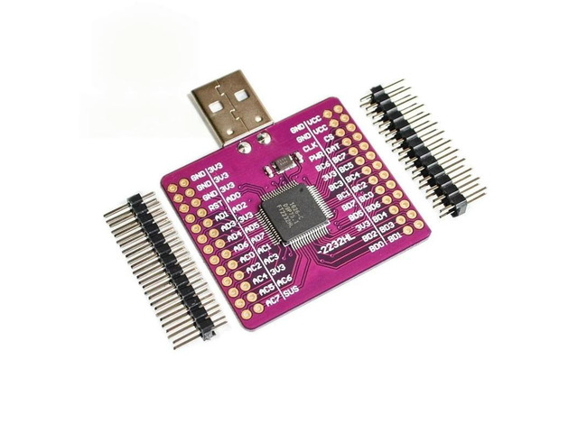 MCU-2232 FT2232HL USB to UART/FIFO/SPI/I2C/JTAG/RS232 module