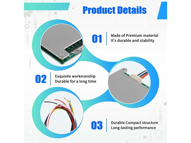 4S 12V 800A LiFePO4 Lithium Charger Protection Board with Power Balance/Enhance PCB Protection
