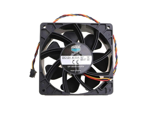 7000 rpm Brushless Cooling Fan DF1203812B2FN Miner Cooling Fans 4P 12V 4.