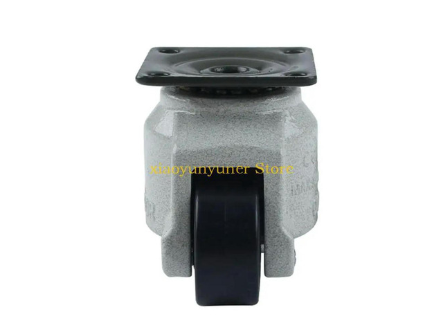 Nylon Foot Level Adjustment Equipment Cart Caster 120Kg Load Capacity Furniture Leveling Roller for 3D Printer