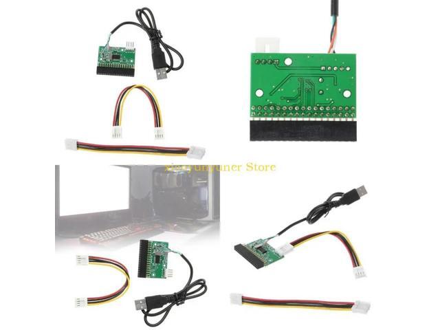 1.44MB 3.5inch USB Cable Adapter to 34Pin Floppy Drive Connector Disk to Floppy Disk PCB Board Floppy Drive Connector