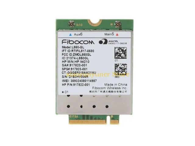 LT4210 4G LTE Module Fibocom L850-GL WWAN Card for EliteBook 840 G5/X360 G3 for ProBook 430 G5/440