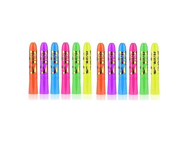 Glow In The Dark Face Body Paint Glow Sticks Markers Makeup Face Painting Kits, For Halloween And Parties