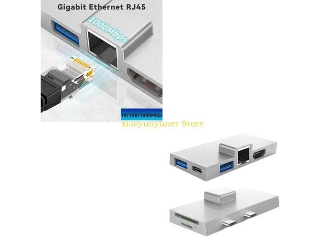Your with Surface X/8/9 Docking Station Ethernet, 7 Ports