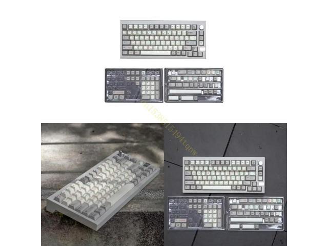 130PCS Keys Retro Programmer Keycaps for Mechanical Keyboard Profile Keyca