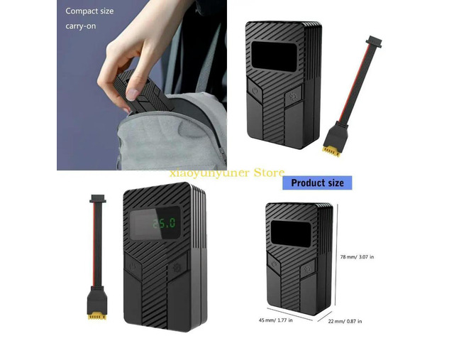 SpeedyBee FDQ 60W Fast Charging Discharger XT60 Male Input Discharger 3-6S Low Vltage Alarm for UAV
