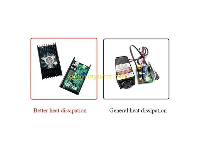 15W 450nm Diode Driver Board with TTL for DIY Engraver Driver TTL Modulation Power Supply