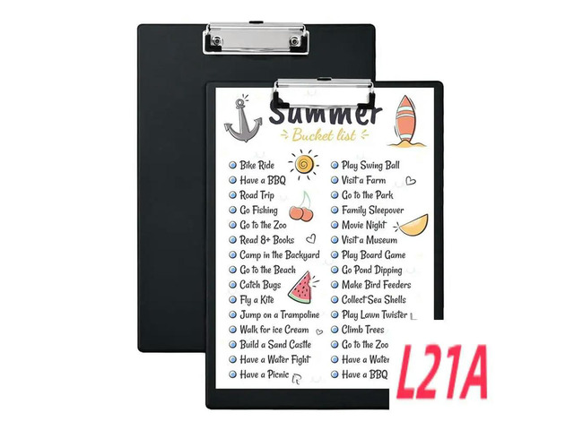 Plastic Clipboards, (Set Of 5) Clipboard With Low Profile Clip, 8.9 X 12.3 Inch Clip Boards For Office, School