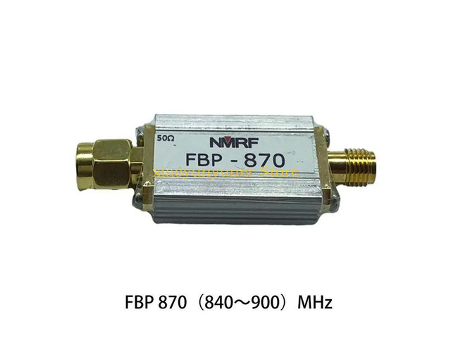 870MHz Bandpass Filter Bandwidth Bandwidth 840900MHz, FBP-870 SMA for GSM RFID Test