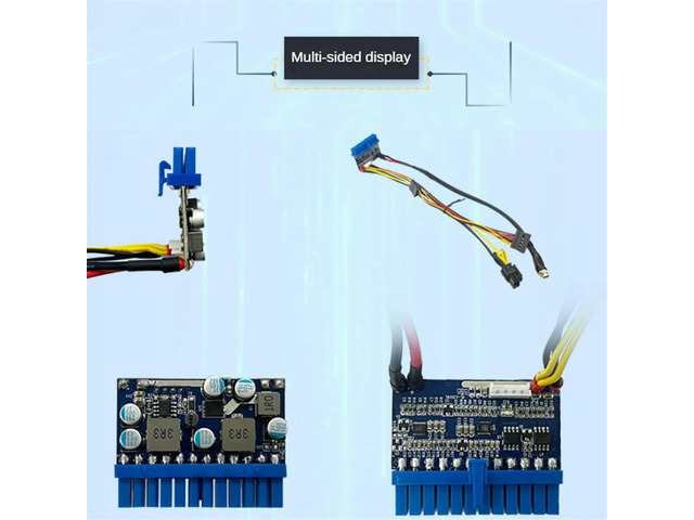 zj-thDC 12V 300W 24Pin ATX Motherboard Connector Mini ITX Power Supply DC to ATX PICO PSU Module for PC Computer