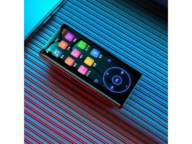 MKE-iMP3 Player Music Player with Bluetooth HiFi Sound Shuffle Single Loop FM Radio Built-in HD Speaker Voice