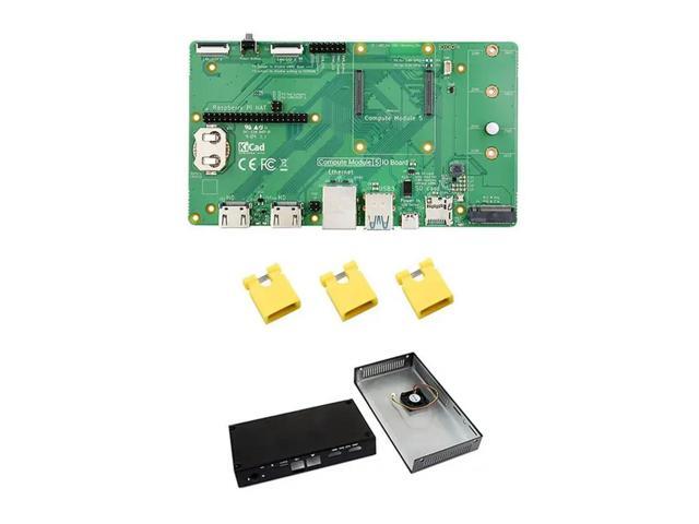 For Raspberry PI Compute Module 5 IO Board CM5IO M.2 M Key Pcie Socket With Rich Interfaces For CM5 Core Board