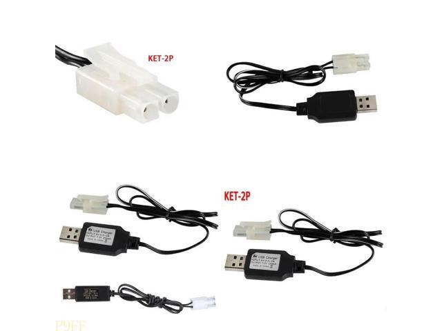 Charger For 7.2V Ni-Cd Ni-MH Input AC 110V-240V Output 7.2V 250mA With Tamiya KET-2P Plug For Remote Control Toy