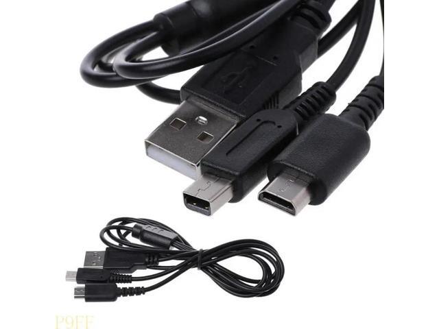 2-In-1 USB Power Charging Cable Y-Splitter Cord For 3DS for NDSI for DS Lite