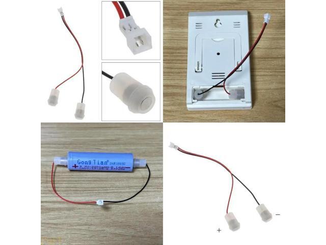 10cm JST 1.25mm 2Pin Power Cable for 14500 AA AAA C CR123A