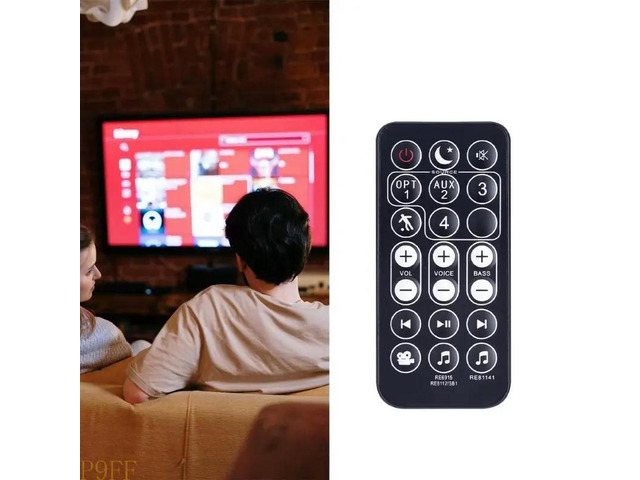 Lightweight Remote Control with Comfortable Button RE69151 Remote for Polk