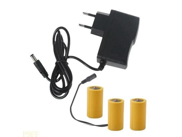 4.5V LR6 Dummy Eliminators Cable Cord Replace 3Pcs 1.5V LR14 C