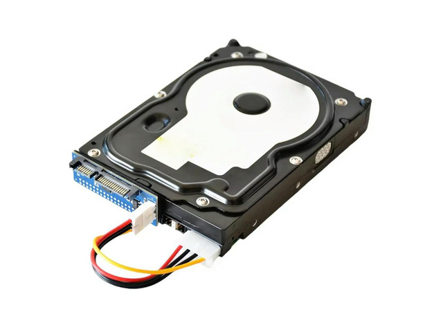 zj-thHDD 3.5 IDE to SATA Adapter Hard Disk Converter PATA IDE 39/40Pin to SATA 22Pin Hard Drive Connector with Data