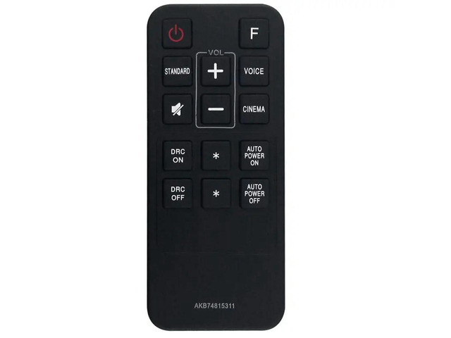 AKB74815301 For Sound Bar Replacement Remote AKB74815311 For LAS260B LAS160B LAS453B S45A1-D SPH3B-W LAC553B LAS453 LAS26