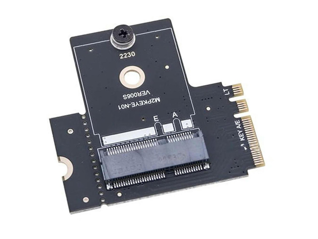 M2 NGFF Key A/E To A/E Extension Board M.2 Key A+E Riser Converter Adapter For M.2 Key A+E SATA 3.0 6Gbps Expansion Card