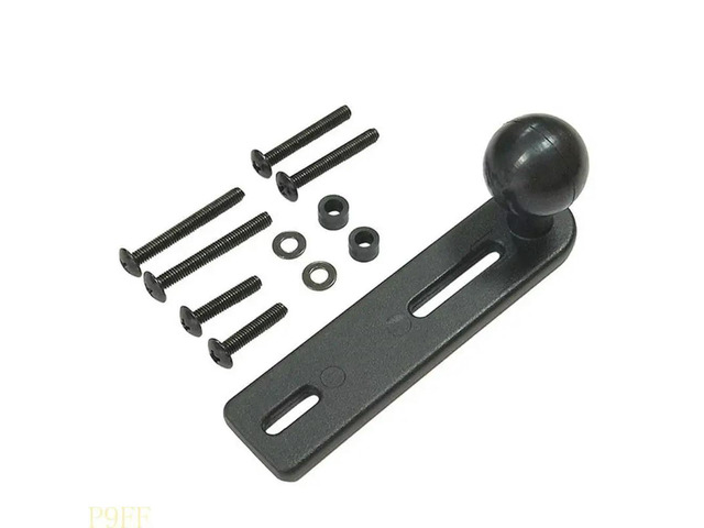 Aluminum Ball for Head Adapter Motorcycle Handlebar 1 inch Base Mount Holder Bike Riding Clip GPS Bracket