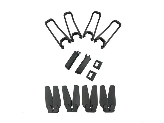 RC Quadcopter Drones Replacement Quick Release Foldable Propeller Protective Cover Landing Gear for E58 S168 JY019
