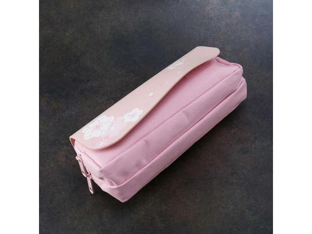 Blossom Pencil Case PU Leather Pencil Case Stationery Pencil Case Sweet Pencil Case Pencil Case