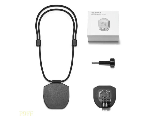 Magnetic Chest Mount with Quick Release Neck Strap Holder for GoPro 360 Action Cameras - POV Vlogging Mount