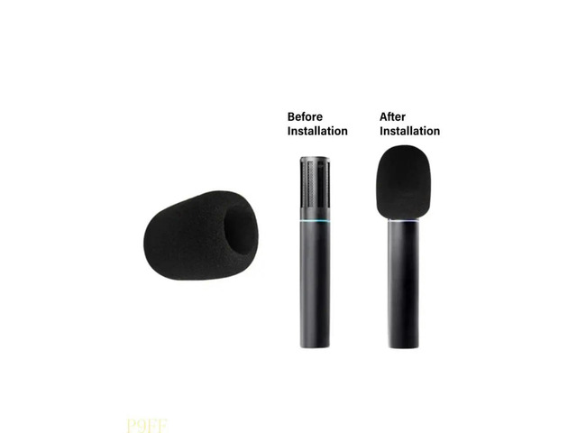 Handheld Microphone Cover Colorful Windproof Washable Sponge Foam Cover for Most Microphone Mic Cap