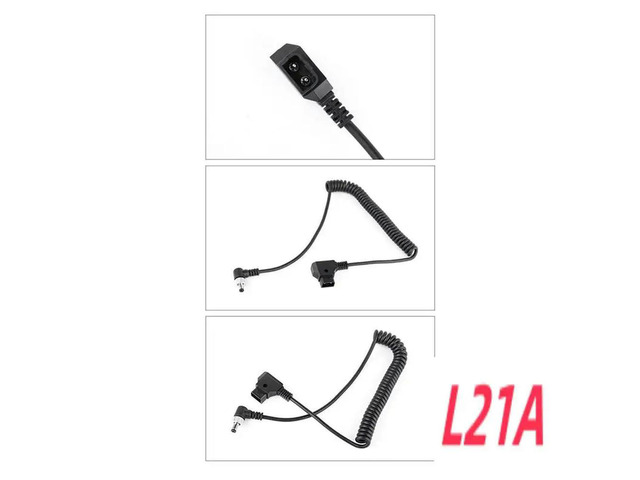 D-Tap To DC Power Cable Spring Power Wire With Lock For BMPC/ATOMOS/BESTVIEW Monitor
