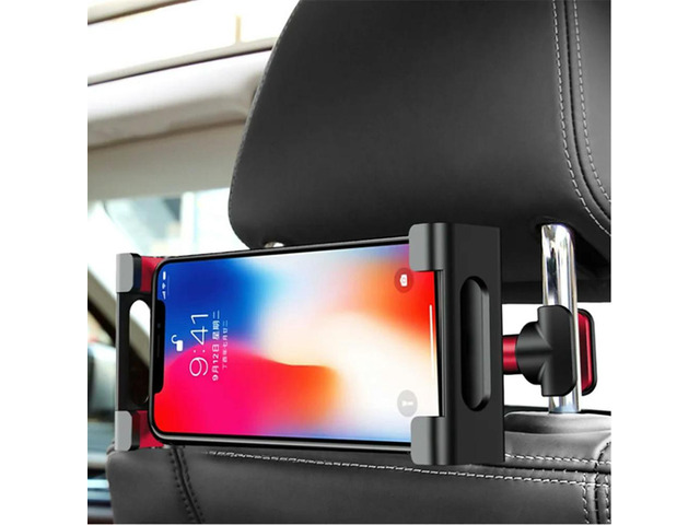 Car Headrest Mount 360° Rotating Adjustable Car Backseat Mount Tablet Headrest Holder