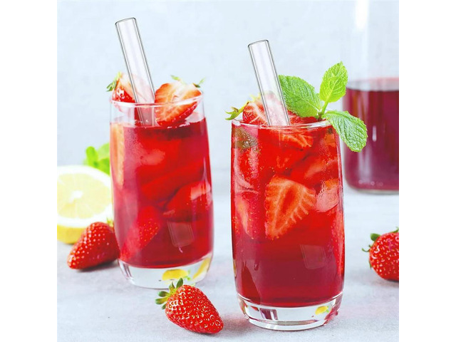 6 Pcs 4Inch Clear Borosilicate Glass Tube 12Mm OD 8Mm ID 2Mm Thick Glass Blowing Tubes With Cleaning Brush Durable Easy To Us