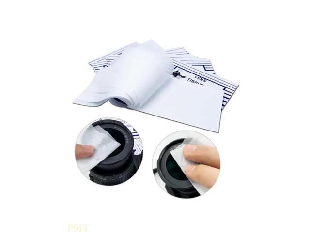 Professional Lens Cleaning 100 Sheets Cotton Wipes For Camera Microscope Phone Screen Electronic Equipment