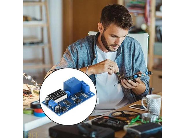Digital Time Delay Module Timer Time Control LED Delay Switching Timing Board Automation Accessories