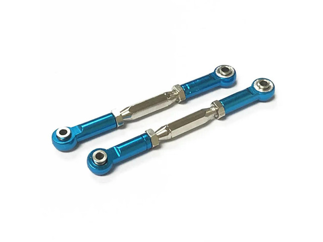 For TRAXXAS Slash 4X4 Aluminum Steering Turnbuckle Toe Link Camber Linkage 85Mm-97Mm M3 Assembled Rod Ends Hollow Balls Left