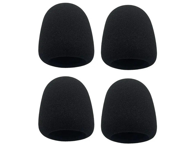 4Pcs Microphones Filter For Rode Podmic Cardioid Dynamic Broadcast, Protective Mic Cover Windscreen Foam