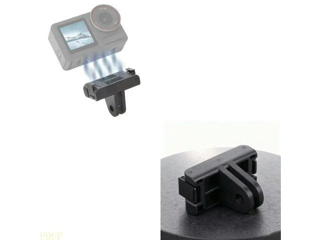 Double Claw Mount Adapter Secure Anti Drop For 360 5 4 3 Action Cameras Quick Release Stability Accessory