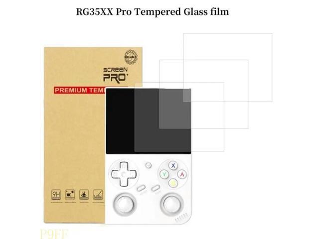 Travel Box Shockproof Organizers Water Resistant with Screen Protector For RG35XX Gaming Console Hard Carrying Bag