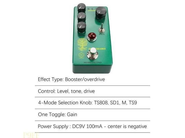 l Guitar Effect Pedal True Bypass Classical Sound Reproduction Level