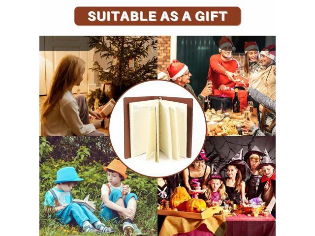 A5 Notebook 6 Holes PU Leather Cover Notebook Loose Pocket Leather Refille Notebook Binder Rings Journal